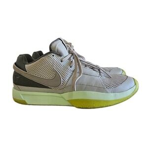 Nike Ja 1 Light Silver Basketball Sneakers Shoes FQ4796-003 Mens Size 10